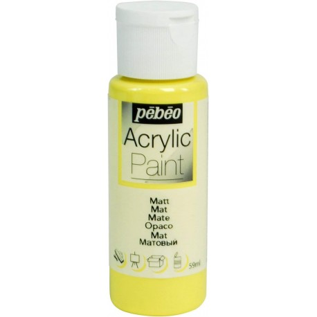 Acrylique Paint Mat Blanc - Pébéo