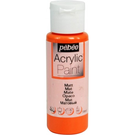 Acrylique Paint Mat Abricot - Pébéo