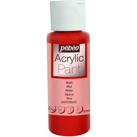 Acrylique Paint Mat Corail - Pébéo