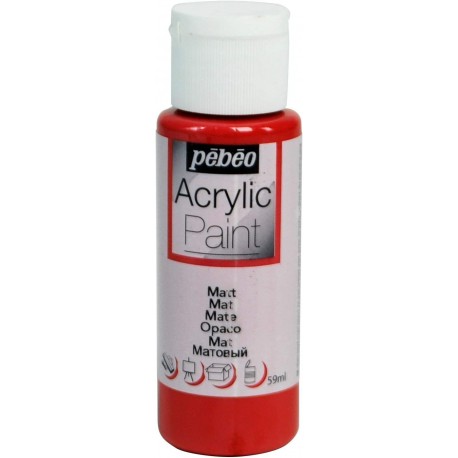 Acrylique Paint Mat Cerise - Pébéo