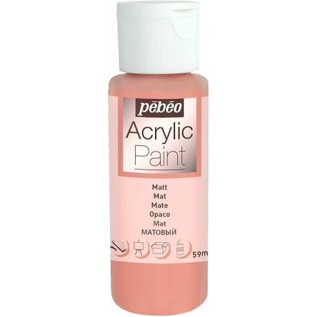 Acrylique Paint Mat Vx Rose - Pébéo