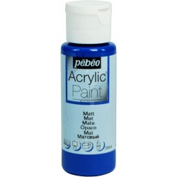 Acrylique Paint Mat Bleu Canard - Pébéo