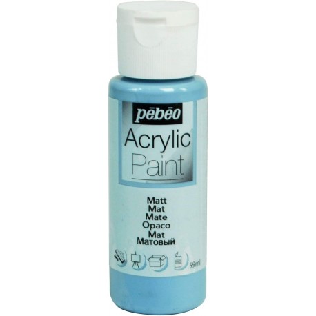 Acrylique Paint Mat Bleu Roi - Pébéo