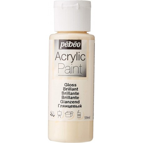 Acrylique Paint Brillant Blanc - Pébéo