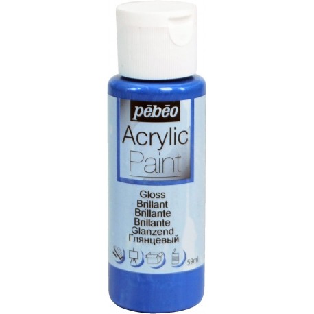 Acrylique Paint Brillant Rouge Bordeaux - Pébéo