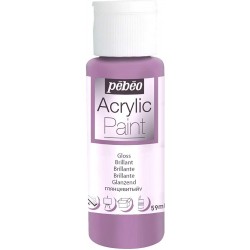 Acrylique Paint Brillant Gris acier - Pébéo