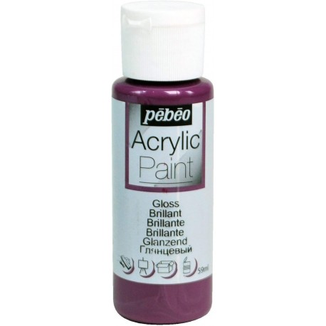 Acrylique Paint Brillant Mauve - Pébéo
