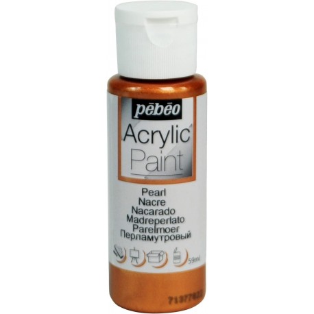 Acrylique Paint Nacre Bleu Nuit - Pébéo