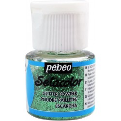 Poudre Paillette 10 gr Rouge - Pébéo