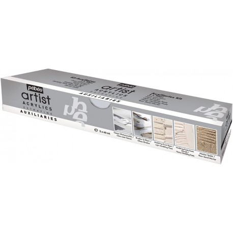 Coffret Artist Acrylics Auxiliaries - Pébéo