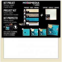 Kit Projet de panneaux d’art avec Marqueur 4Artist - Pébéo