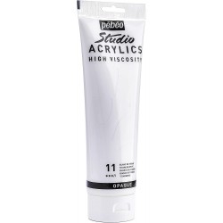 Studio Acrylique Pébéo - 250ml - blanc titane 11