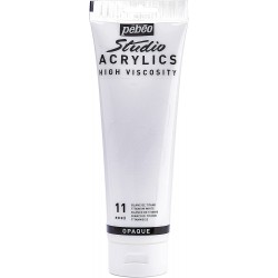 Studio Acrylique Pébéo - 250ml - blanc titane 11