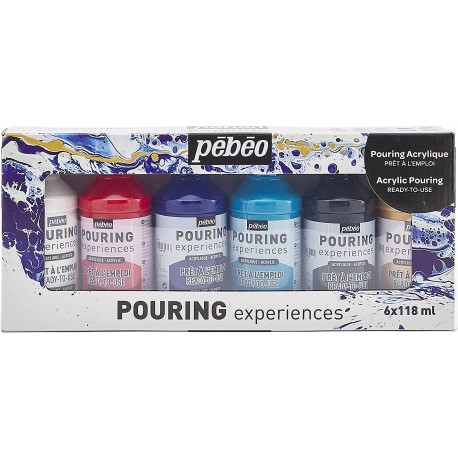 Set Pourring 6x118ml - Pébéo