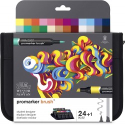 Set de 24+1 Promarker Assortiment Etudiant - Winsor & Newton