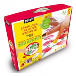Coffret Atelier TACTILCOLOR de 10 Activités Créatives - Pébéo