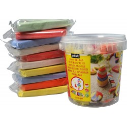 Seau de 10 Pâte à Craie - Pébéo