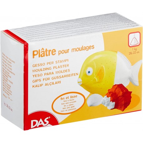 Boite de Plâtre pour Modelage 1Kg - Das