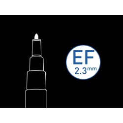 Marqueur Noir Pointe Extra Fine - Pilot Pintor