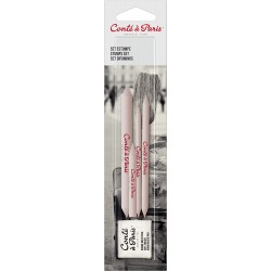 Set Estompes + Gomme - Conté à Paris