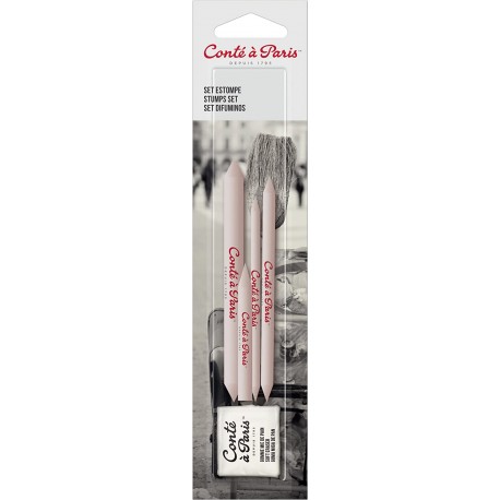 Set Estompes + Gomme - Conté à Paris
