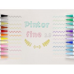 Marqueur Blanc Pointe Extra Fine - Pilot Pintor