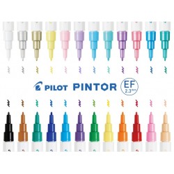 Marqueur Jaune pastel Pointe Extra Fine - Pilot Pintor