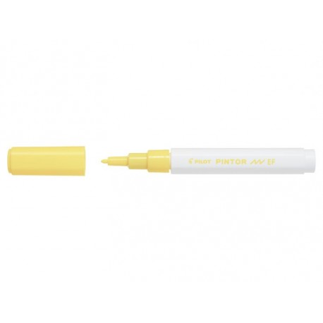 Marqueur Jaune pastel Pointe Extra Fine - Pilot Pintor