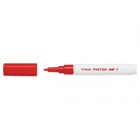 Marqueur Rouge Pointe Extra Fine - Pilot Pintor