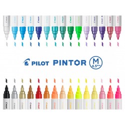 Marqueur Blanc Pointe Moyenne - Pilot Pintor