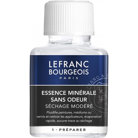 Additif Essence minérale Sans Odeur 75ml - Lefranc & Bourgeois