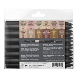 Set de 6 Promarker Tons de Chair 1 - Winsor & Newton