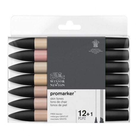 Set de 6 Promarker Tons de Chair 1 - Winsor & Newton