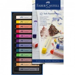 Boite de 24 Mini pastels tendres - Faber castell