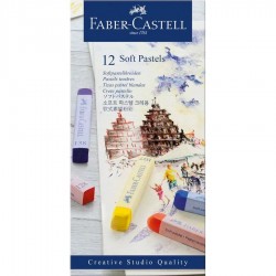 Boite de 24 Mini pastels tendres - Faber castell