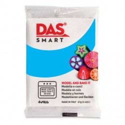 Pâte polymère Turquoise 57g - DAS Smart