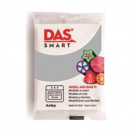 Pâte polymère Gris Froid 57g - DAS Smart