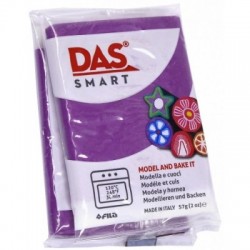Pâte polymère Pourpre 57g - DAS Smart