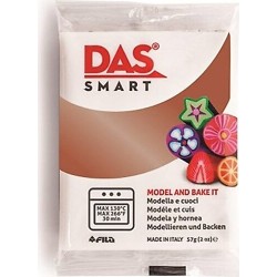 Pâte polymère Cuivre Métal 57g - DAS Smart