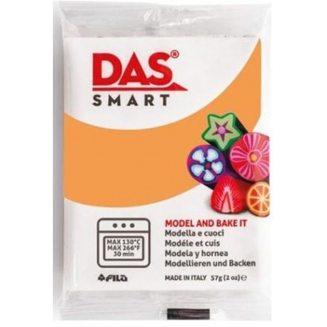 Pâte polymère Saumon 57g - DAS Smart