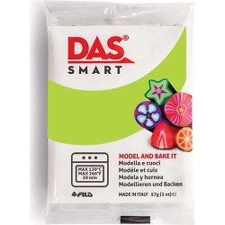 Pâte polymère Vert Pomme 57g - DAS Smart