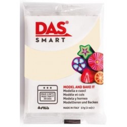 Pâte polymère Vanille 57g - DAS Smart