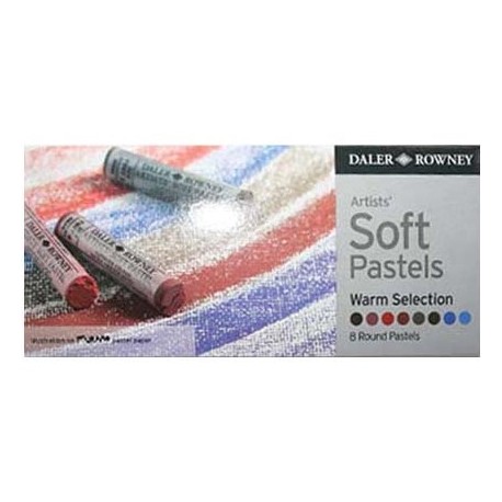 Set de 8 Pastels  Artists' Soft Cool Selection - Daler Rowney