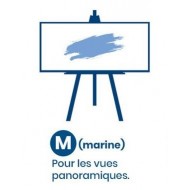 Beaux Arts Tunisie - Châssis Entoilé Format Marine
