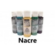 Beaux Arts Tunisie - Peinture acrylique Paint Nacré Pébéo - 59 ml